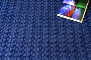 Exquisite Rugs The Blues 4976 Navy Area Rug Detail Image