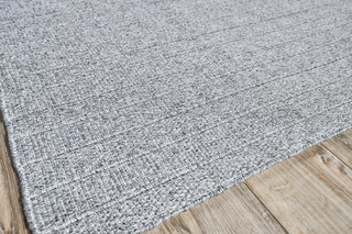 Exquisite Rugs Nova 4989 Gray Area Rug Corner Image