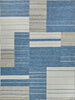 Exquisite Rugs Scandinavian 4992 Blue/Ivory Area Rug main image
