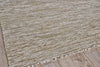 Exquisite Rugs Kashmir 4994 Kakhi Area Rug Corner Image