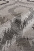 Exquisite Rugs Bamboo Silk 5001 Silver/Charcoal Area Rug Lifestyle Image Feature