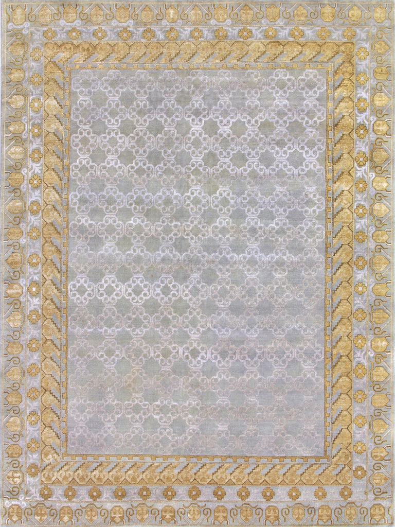 Exquisite Rugs Khotan 5017 Gray/Gold Area Rug main image