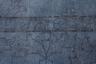 Exquisite Rugs Overdye 5028 Navy Area Rug Corner Image