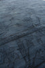 Exquisite Rugs Overdye 5028 Navy Area Rug Closeup Image
