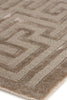 Exquisite Rugs Metro Velvet 5037 Beige Area Rug by The Met Corner Image