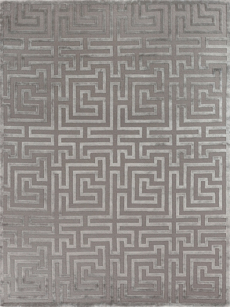 Exquisite Rugs Metro Velvet 5041 Taupe Area Rug by The Met main image
