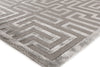 Exquisite Rugs Metro Velvet 5041 Taupe Area Rug by The Met Corner Image