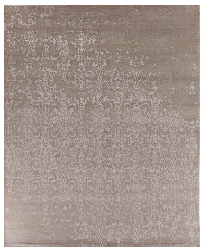 Exquisite Rugs Fine Bamboo 5045 Light Silver Area Rug main image