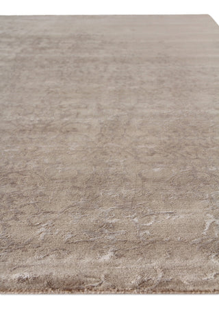 Exquisite Rugs Fine Bamboo 5045 Light Silver Area Rug Corner Image