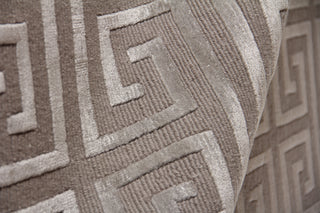 Exquisite Rugs Metro Velvet 5048 Taupe Area Rug by The Met Pile Image