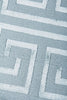 Exquisite Rugs Metro Velvet 5050 Ivory/Silver Area Rug Closeup Image