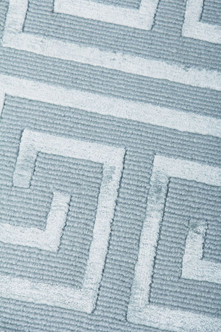 Exquisite Rugs Metro Velvet 5050 Ivory/Silver Area Rug Closeup Image
