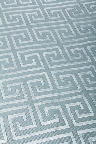 Exquisite Rugs Metro Velvet 5050 Ivory/Silver Area Rug Detail Image