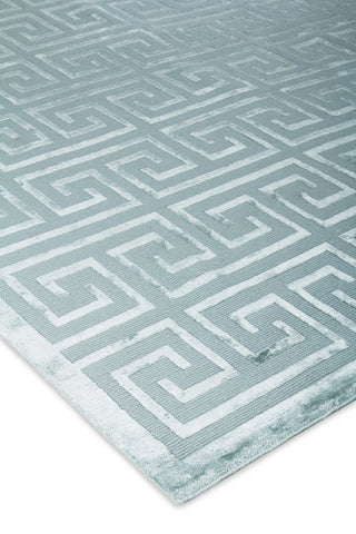 Exquisite Rugs Metro Velvet 5050 Ivory/Silver Area Rug Lifestyle Image Feature