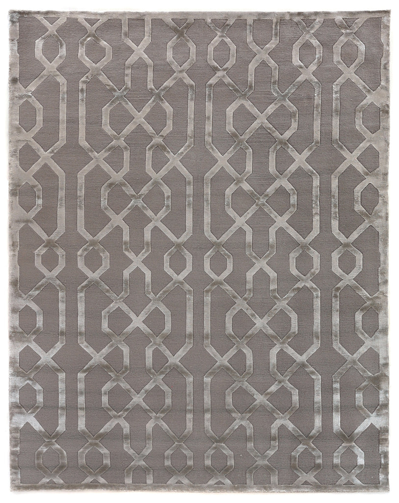Exquisite Rugs Metro Velvet 5057 Taupe Area Rug by The Met main image