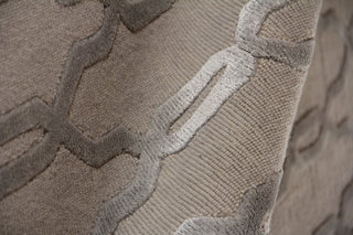 Exquisite Rugs Harmony Tibetan 5059 Light Silver/Taupe Area Rug by The Met Pile Image