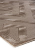 Exquisite Rugs Metro Velvet 5064 Light Beige Area Rug Closeup Image