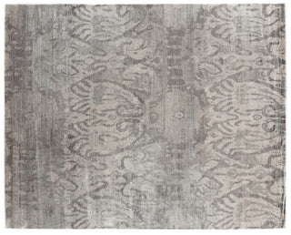 Exquisite Rugs Antique'd Silk 5066 Ivory/Silver Area Rug main image