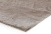 Exquisite Rugs Antique'd Silk 5066 Ivory/Silver Area Rug Corner Image