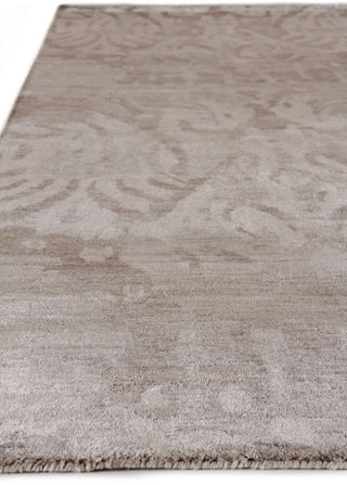 Exquisite Rugs Antique'd Silk 5066 Ivory/Silver Area Rug Pile Image
