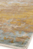 Exquisite Rugs Carrera 5073 Blue/Gold Area Rug Corner Image