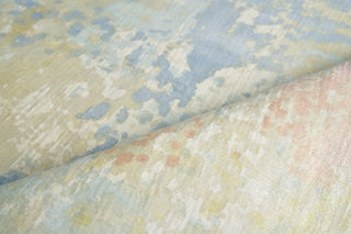 Exquisite Rugs Carrera 5073 Blue/Gold Area Rug Pile Image