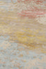 Exquisite Rugs Carrera 5073 Blue/Gold Area Rug Lifestyle Image Feature