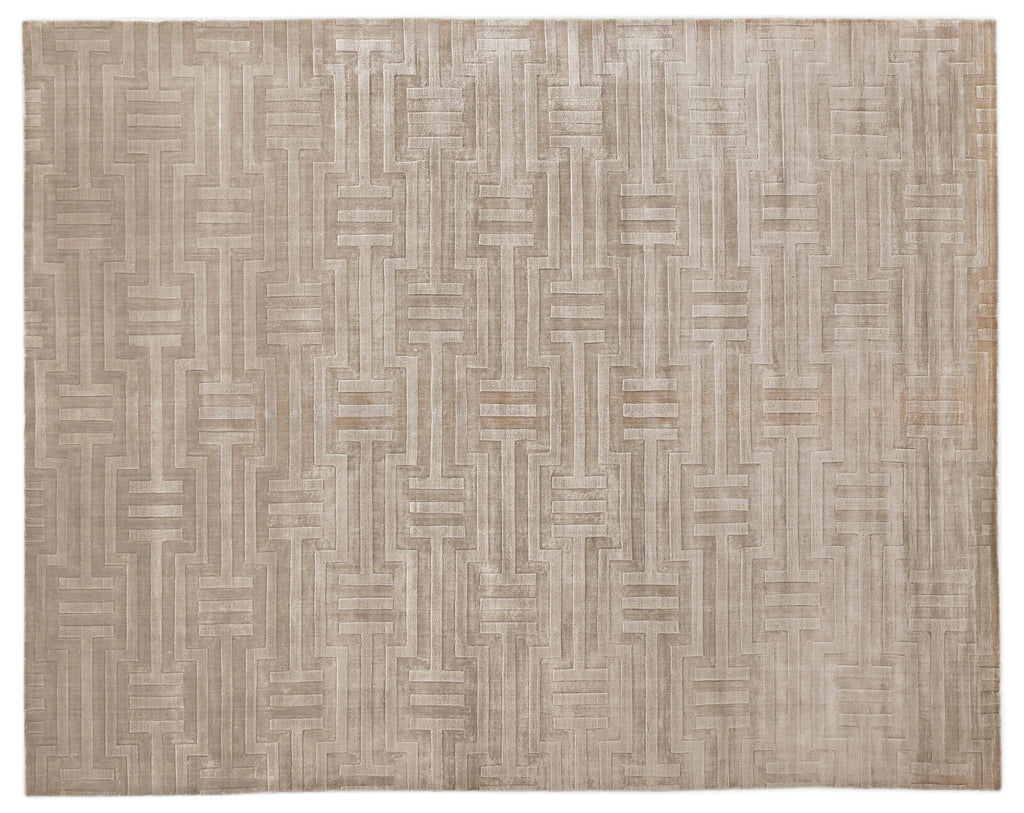 Exquisite Rugs Smooch Geo 5075 Beige Area Rug main image