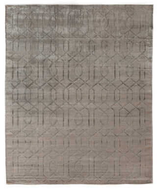 Exquisite Rugs Smooch Geo 5080 Silver Area Rug main image