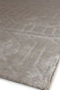 Exquisite Rugs Smooch Geo 5080 Silver Area Rug Corner Image