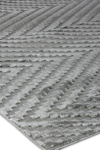 Exquisite Rugs Smooch Geo 5091 Aqua Area Rug Corner Image