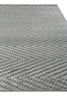 Exquisite Rugs Smooch Geo 5091 Aqua Area Rug Closeup Image