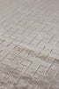 Exquisite Rugs Smooch Geo 5093 Silver Area Rug Lifestyle Image Feature