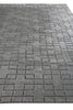 Exquisite Rugs Smooch Geo 5094 Dark Gray Area Rug Closeup Image