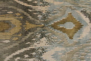 Exquisite Rugs Koda 5100 Gray Area Rug Corner Image