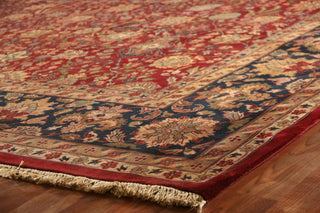 Exquisite Rugs Agra 5102 Red/Gold Area Rug Corner Image
