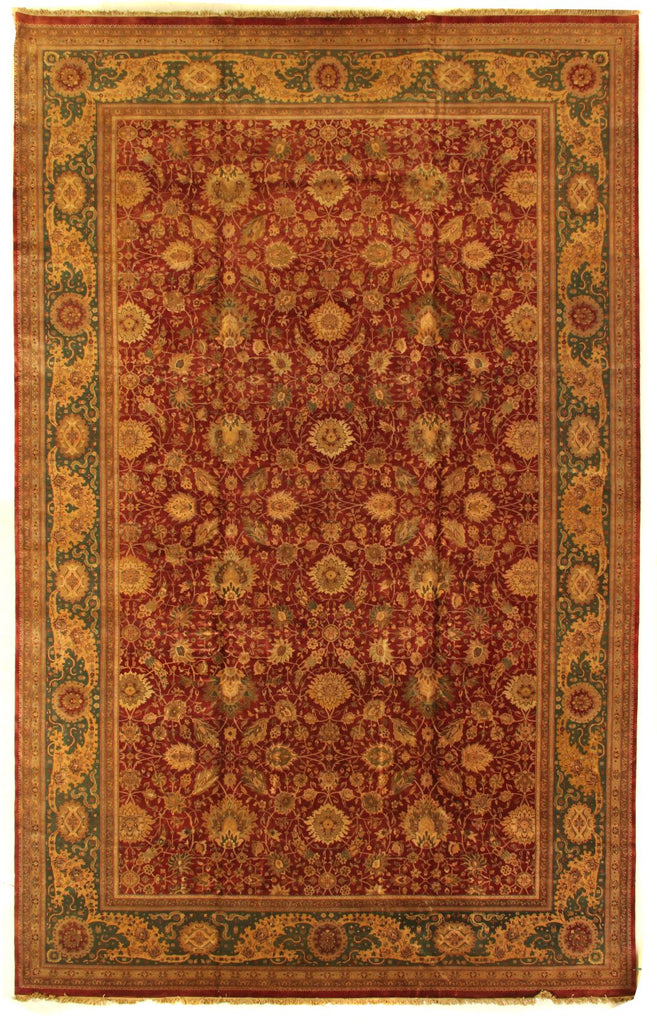 Exquisite Rugs Agra 5107 Red Area Rug main image