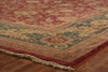 Exquisite Rugs Agra 5107 Red Area Rug Corner Image