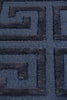 Exquisite Rugs Metro Velvet 5161 Blue Area Rug Closeup Image