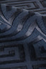 Exquisite Rugs Metro Velvet 5161 Blue Area Rug Lifestyle Image Feature