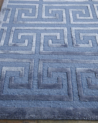 Exquisite Rugs Metro Velvet 5161 Blue Area Rug 