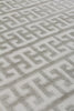 Exquisite Rugs Smooch Geo 5163 Silver Area Rug Lifestyle Image Feature