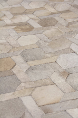 Exquisite Rugs Natural Hide 5168 Ivory Area Rug Pile Image