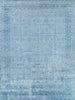 Exquisite Rugs Antique'd Silk 5171 Blue Area Rug main image