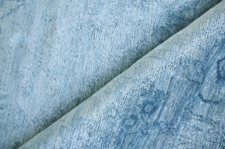 Exquisite Rugs Antique'd Silk 5171 Blue Area Rug Pile Image