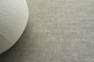 Exquisite Rugs Duo 5176 Silver/Dark Gray Area Rug Detail Image