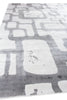 Exquisite Rugs Koda 5179 Ivory/Silver Area Rug Closeup Image