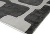 Exquisite Rugs Koda 5180 Ivory/Charcoal Area Rug Corner Image