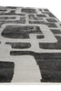 Exquisite Rugs Koda 5180 Ivory/Charcoal Area Rug Closeup Image