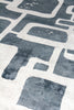Exquisite Rugs Koda 5181 Denim/Ivory Area Rug Lifestyle Image Feature